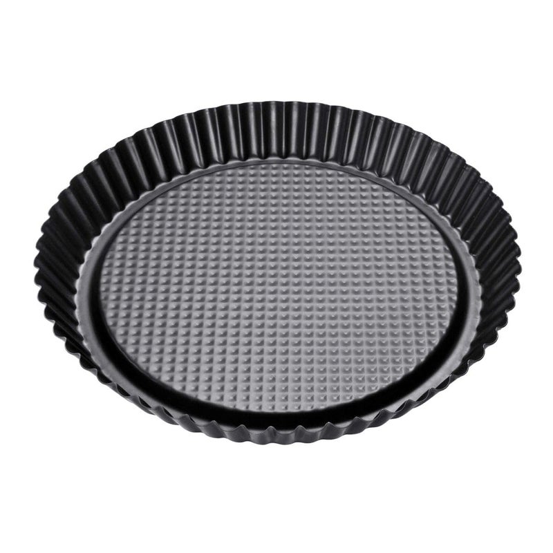Zenker Non-Stick Carbon Steel Flan/Tart Pan, 11-Inch, grey - Image 1